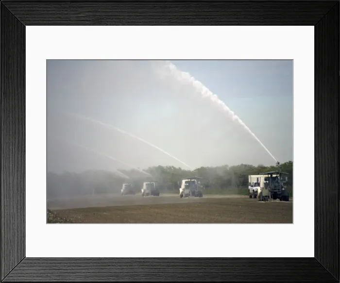 Framed Print : Intensive irrigation from groundwater, on the edge of the Everglades National Park. Near Florida City. USA Framed Print : Intensive irrigation from groundwater, on the edge of the Everglades National Park. Near Florida City. USA