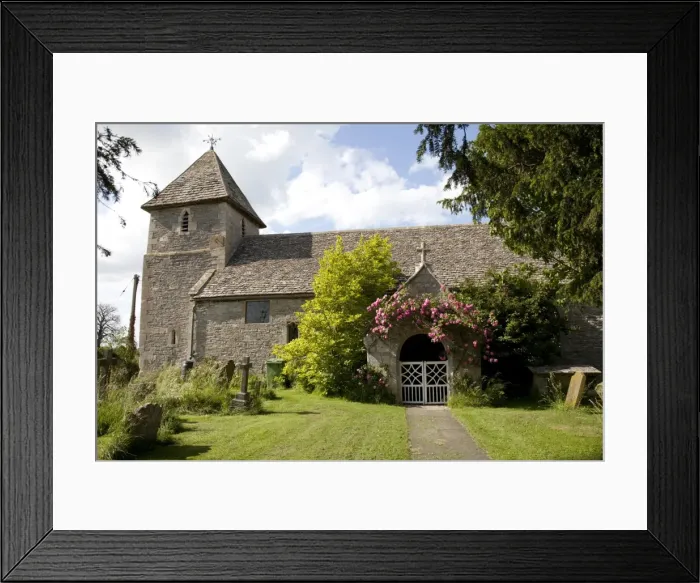 Framed Print : Church of St Mary Magdalene Boddington Gloucestershire UK Framed Print : Church of St Mary Magdalene Boddington Gloucestershire UK