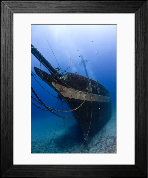 Framed Print : The Carthaginian Wreck - Lahaina - Maui Framed Print : The Carthaginian Wreck - Lahaina - Maui