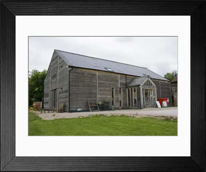 Framed Print : Photovoltaic shingle tile roof on Brockweir & Hewelsfield Village Shop Forest of Dean UK. Almost the entire roof is photovolatic shingles with just a small strip of ordinary tiles on each side Framed Print : Photovoltaic shingle tile roof on Brockweir & Hewelsfield Village Shop Forest of Dean UK. Almost the entire roof is photovolatic shingles with just a small strip of ordinary tiles on each side