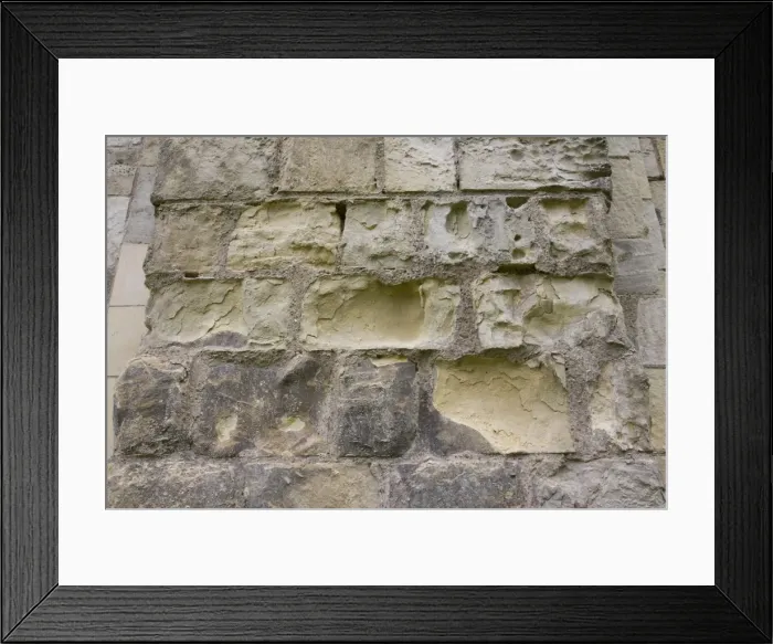 Framed Print : Eroded stonework Selby Abbey Yorkshire UK Framed Print : Eroded stonework Selby Abbey Yorkshire UK