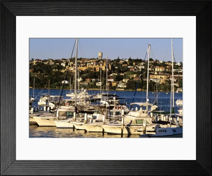 Framed Print : Sailing boats moored - Kincoppal School of the Sacred Heart Rose Bay, Sydney, New South Wales, Australia JPF46622 Framed Print : Sailing boats moored - Kincoppal School of the Sacred Heart Rose Bay, Sydney, New South Wales, Australia JPF46622