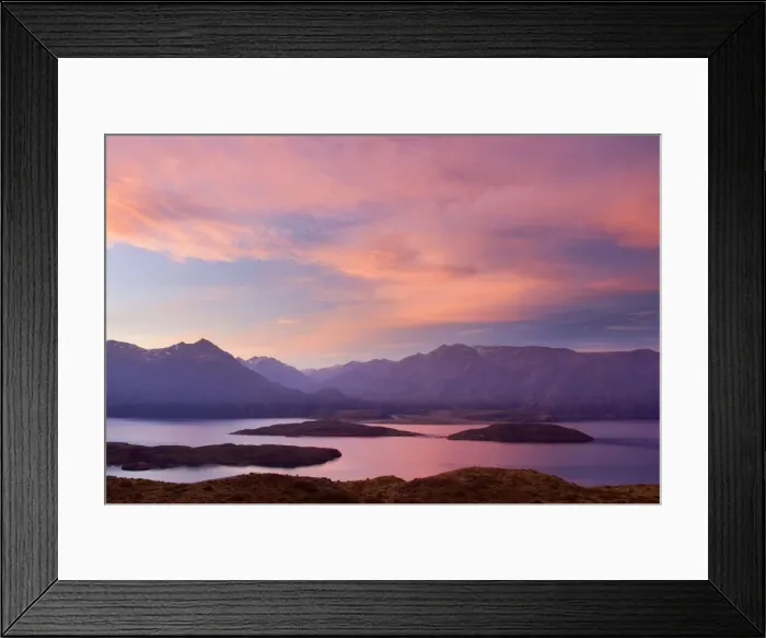 Framed Print : Mountains and clouds - view from south eastern shoreline of Lago General Carrera at dawn - Northern Patagonia - Chile - South America Framed Print : Mountains and clouds - view from south eastern shoreline of Lago General Carrera at dawn - Northern Patagonia - Chile - South America