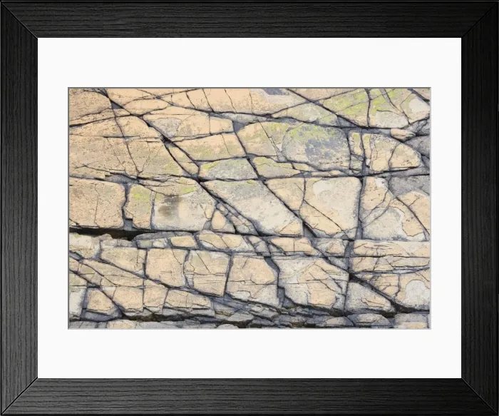 Framed Print : Rock Patterns - Yesnaby Cliffs - Mainland Orkney LA005156 Framed Print : Rock Patterns - Yesnaby Cliffs - Mainland Orkney LA005156