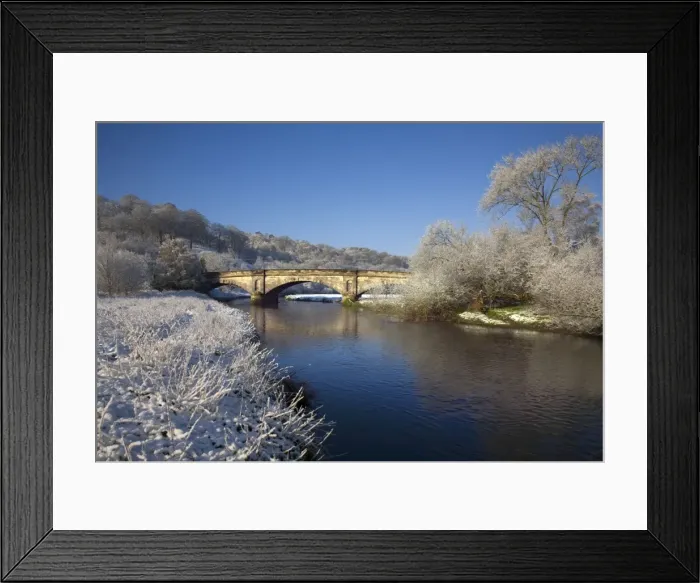 Framed Print : River Tent flowing under the Wolseley bridge on a beautiful winters morning - Rugeley - Staffordshire - England Framed Print : River Tent flowing under the Wolseley bridge on a beautiful winters morning - Rugeley - Staffordshire - England
