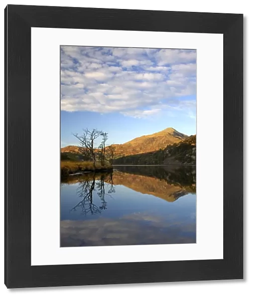 Llyn Gwynant - reflections on a beautiful autumn morning - November - North Wales - UK