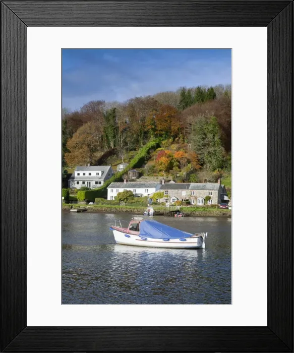 Framed Print : Lerryn - River Fowey - Cornwall - UK Framed Print : Lerryn - River Fowey - Cornwall - UK