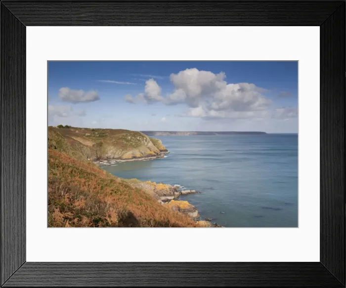 Framed Print : Cadgwith to Church Cove - Lizard - Cornwall - UK Framed Print : Cadgwith to Church Cove - Lizard - Cornwall - UK