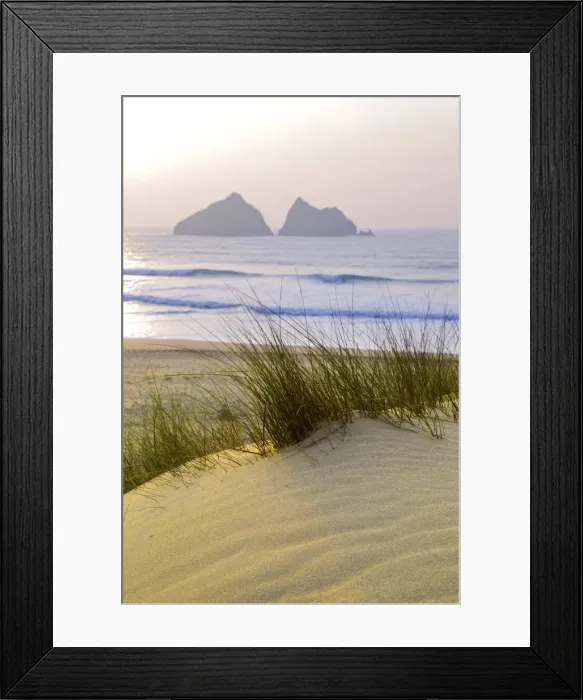 Framed Print : Holywell Bay - The Carters - Cornwall - UK Framed Print : Holywell Bay - The Carters - Cornwall - UK