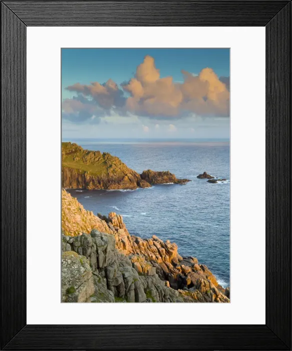 Framed Print : Gwennap Head - Land's End - Cornwall - UK Framed Print : Gwennap Head - Land's End - Cornwall - UK