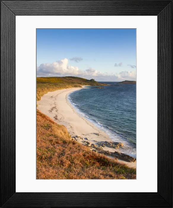 Framed Print : St Martin's Bay - St Martin's - view towards White Island - Isles of Scilly - UK Framed Print : St Martin's Bay - St Martin's - view towards White Island - Isles of Scilly - UK