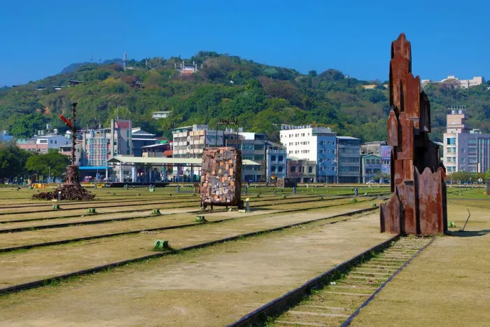 Framed Print : 13132477. Metal art at the Takao Railway Museum by the Pier 2 Art Center Framed Print : 13132477. Metal art at the Takao Railway Museum by the Pier 2 Art Center