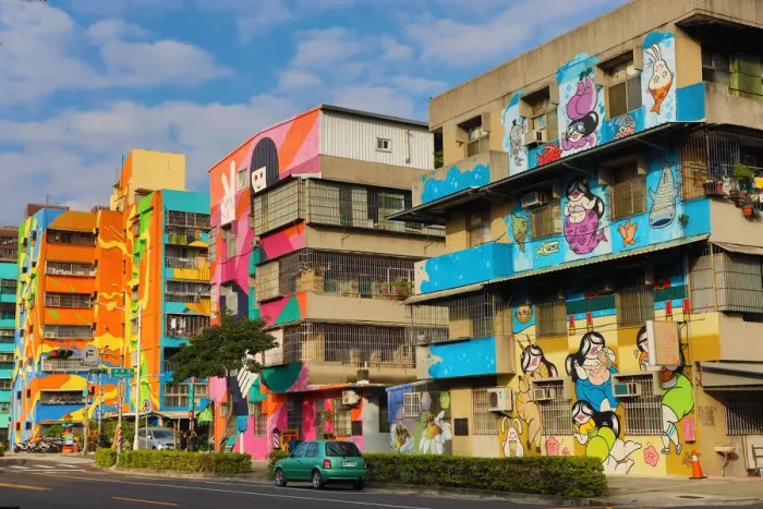 Framed Print : 13132496. Murals on buildings in Weiwu Mimi Village, Kaohsiung City, Taiwan Date Framed Print : 13132496. Murals on buildings in Weiwu Mimi Village, Kaohsiung City, Taiwan Date