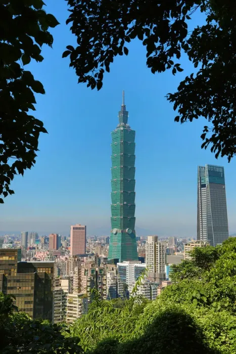 Framed Print : 13132508. Taipei 101 skyscraper in Xinyi District, Taipei, Taiwan Date Framed Print : 13132508. Taipei 101 skyscraper in Xinyi District, Taipei, Taiwan Date