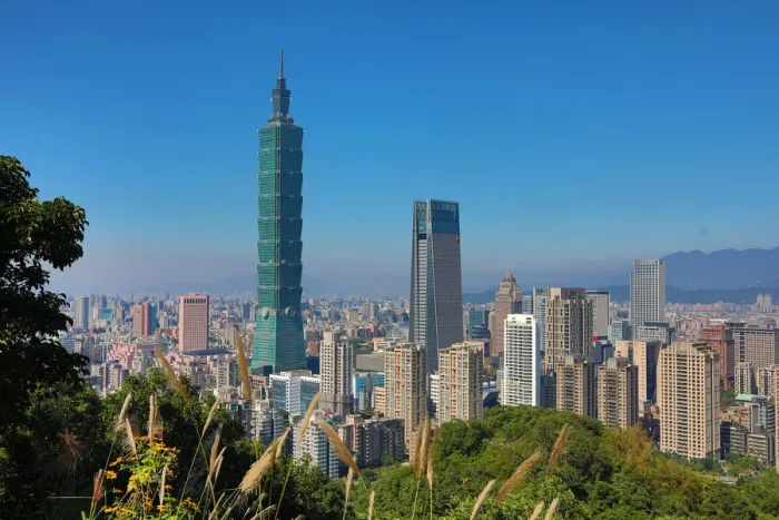 Framed Print : 13132510. Taipei 101 skyscraper in Xinyi District, Taipei, Taiwan Date Framed Print : 13132510. Taipei 101 skyscraper in Xinyi District, Taipei, Taiwan Date