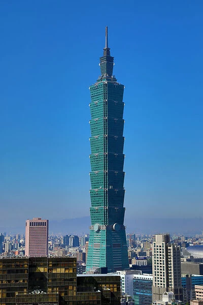 13132511. Taipei 101 skyscraper in Xinyi District, Taipei, Taiwan Date
