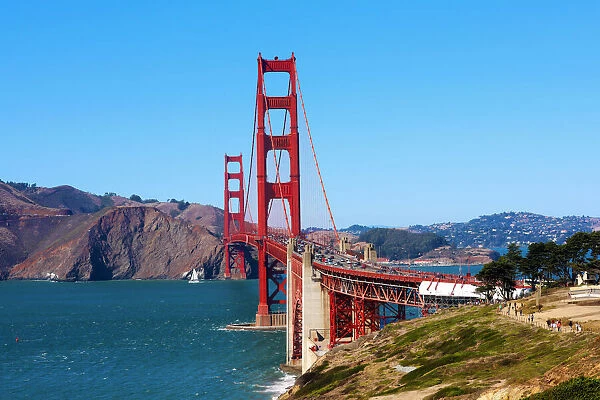 13132543. Golden Gate Bridge, San Franciso, California, USA Date