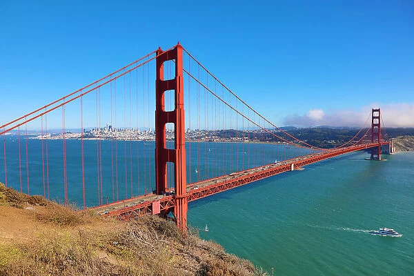 13132546. Golden Gate Bridge, San Franciso, California, USA Date