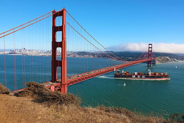 13132547. Golden Gate Bridge, San Franciso, California, USA Date