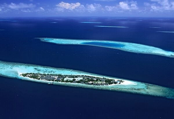 Aerial - Ari Atoll Maldives JLR05187
