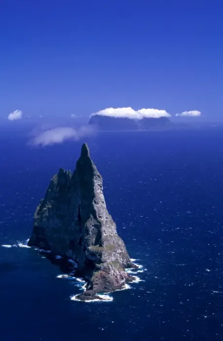 Framed Print : Aerial - Balls Pyramid world's tallest sea stack, 562 metres, Lord Howe Island, New South Wales, Australia JPF33533 Framed Print : Aerial - Balls Pyramid world's tallest sea stack, 562 metres, Lord Howe Island, New South Wales, Australia JPF33533