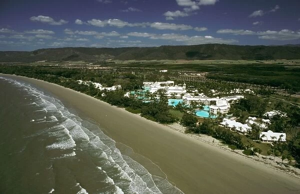 Aerial of Beach - Sheraton Mirage - Port Douglas, North Queensland, Australia JPF23194