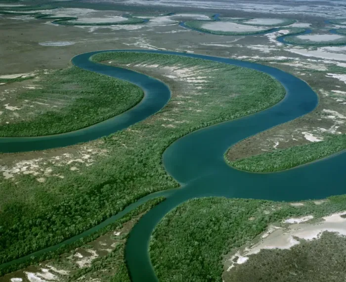 Framed Print : Aerial - Cape York Peninsula - Nassau & Scrutton Rivers - Queensland - Australia JPF50105 Framed Print : Aerial - Cape York Peninsula - Nassau & Scrutton Rivers - Queensland - Australia JPF50105