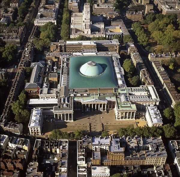 Aerial image of London, England, UK: Science Museum, Albertopolis, Exhibition Road, South Kensington