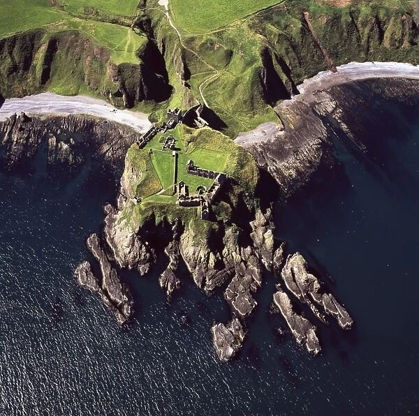 Aerial image of Scotland, UK