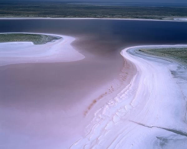 Aerial - Lake Eyre National Park (south) South Australia JPF44343