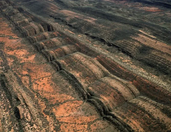 Framed Print : Aerial: MacDonnell ranges near Finke Gorge, Northern Territory, Australia JPF43849 Framed Print : Aerial: MacDonnell ranges near Finke Gorge, Northern Territory, Australia JPF43849