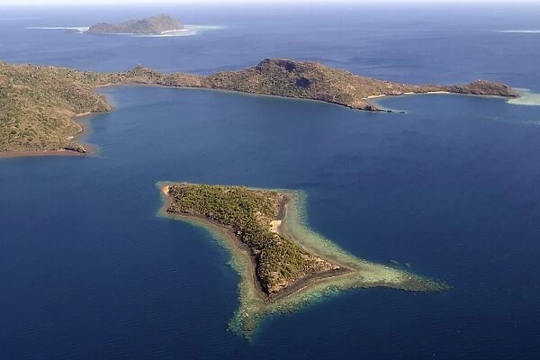 Aerial view of North Mayotte, Comoros Islands