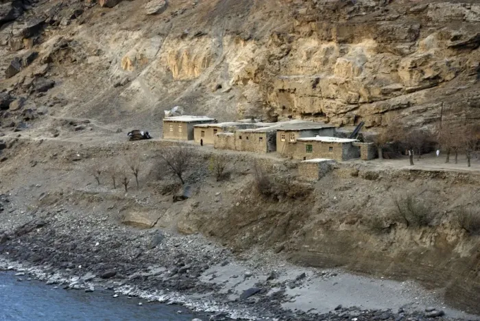 Framed Print : Afghanistan - small cottage - Pamir mountain at the border of Tajikistan Framed Print : Afghanistan - small cottage - Pamir mountain at the border of Tajikistan
