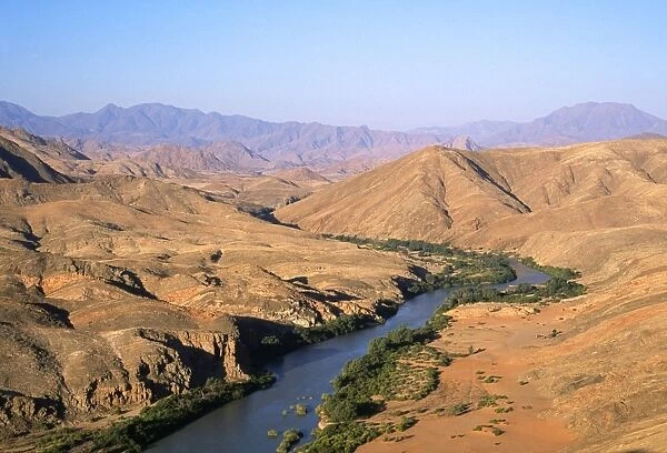 Africa - Kunene river between Namibia & Angola