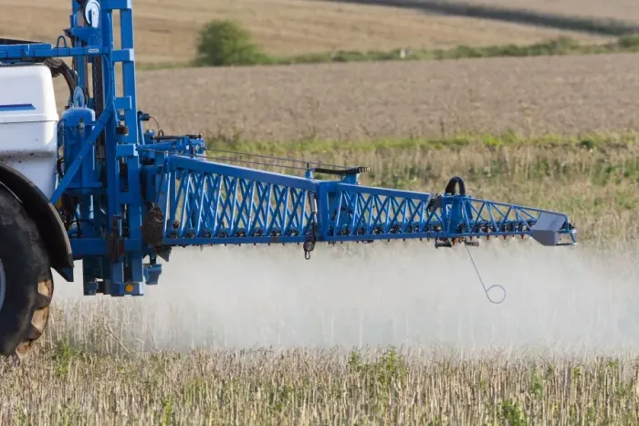 Framed Print : Agricultural Spraying Machine - spraying herbicide chemicals - Lower Saxony - Germany Framed Print : Agricultural Spraying Machine - spraying herbicide chemicals - Lower Saxony - Germany