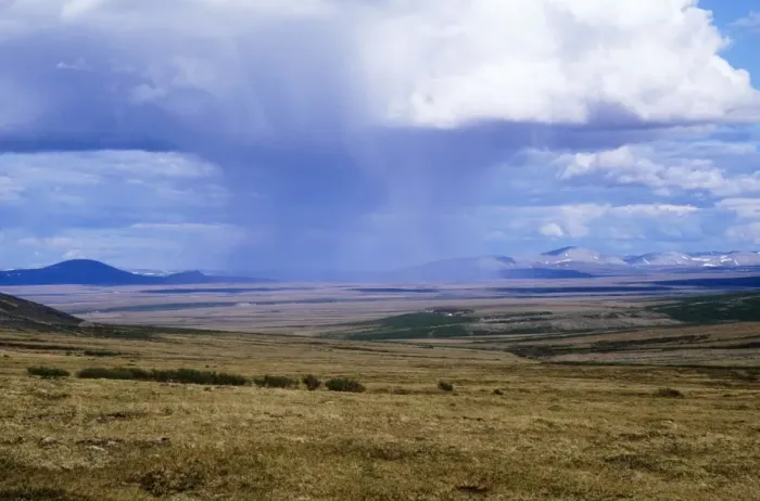 Framed Print : Alaska - approaching thunderstorms across the tundra. Seward Peninsula Framed Print : Alaska - approaching thunderstorms across the tundra. Seward Peninsula