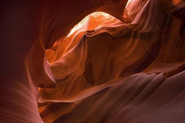 Antelope Canyon - swirling Navajo sandstone - Antelope Canyon Navajo Tribal Park - Arizona - USA