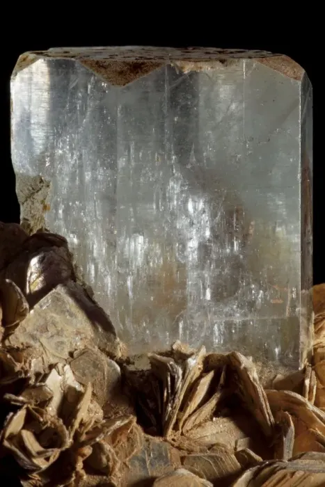 Framed Print : Aquamarine Crystal - Pakistan