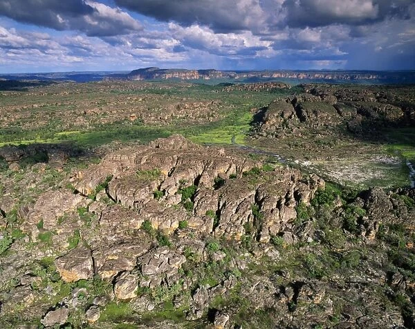 Australia - sandstone kombolgie formation (early Proterozoic 1700 Ma) Mt Brockman area 9detached part of the Arnhem Land Plateau / Escarpment) Kakadu National Park, Northern Territory, Australia