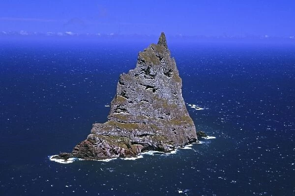 Balls Pyramid world's tallest sea stack, 562 metres, Lord Howe Island, New South Wales, Australia JPF33536