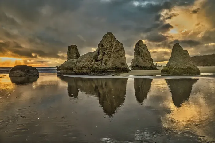 Framed Print : Bandon Beach, Oregon Date: 25-04-2021 Framed Print : Bandon Beach, Oregon Date: 25-04-2021