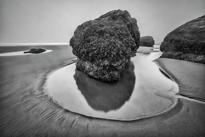 Framed Print : Bandon Beach, Oregon Date: 29-04-2021