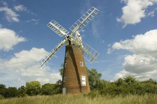 Billingford windmill Harleston near Diss Norfolk UK