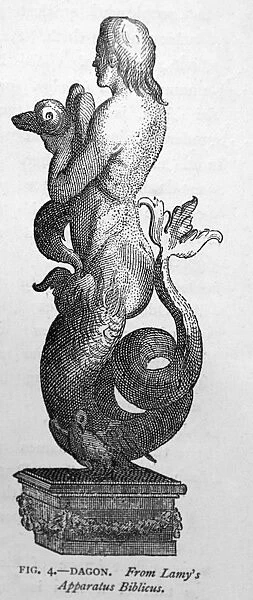 Black & White Illustration: Sea monster