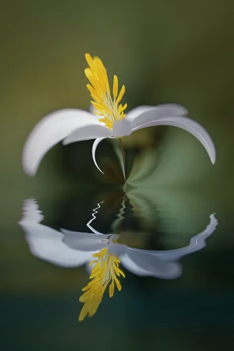 Framed Print : Bloodroot flower and reflection. The Parklands, Louisville, Kentucky Date: 18-03-2021 Framed Print : Bloodroot flower and reflection. The Parklands, Louisville, Kentucky Date: 18-03-2021
