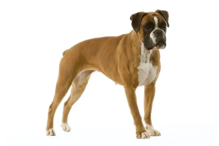 Framed Print : Boxer - standing Framed Print : Boxer - standing