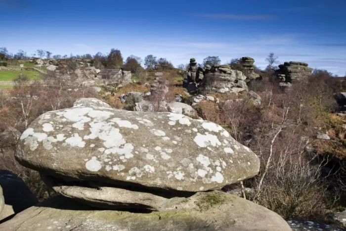 Framed Print : Brimham Rocks - Yorkshire Dales - UK Framed Print : Brimham Rocks - Yorkshire Dales - UK