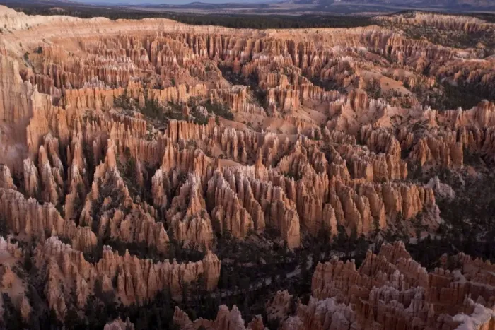 Framed Print : Bryce Canyon, general view from Bryce Point at dawn Framed Print : Bryce Canyon, general view from Bryce Point at dawn