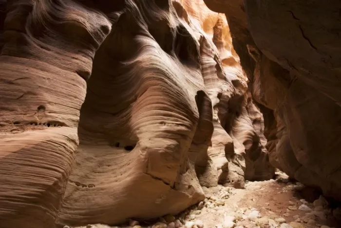 Framed Print : Buckskin gulch - slot canyon in sandstone. In Paria Canyon-Vermilion Cliffs Wilderness area. Utah, USA Framed Print : Buckskin gulch - slot canyon in sandstone. In Paria Canyon-Vermilion Cliffs Wilderness area. Utah, USA