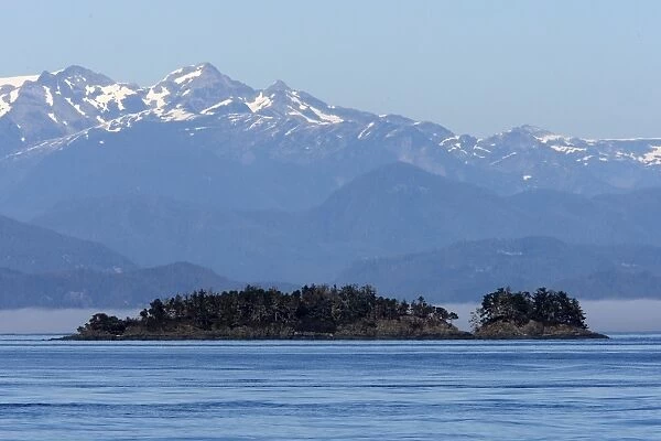 Canada - Islands in British Colombia North East of Vancouver Island opposite Telegraph Cove near to MacNeil Harbour